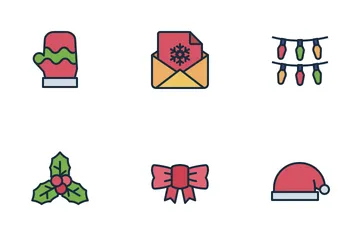 Navidad (línea completa) Paquete de Iconos