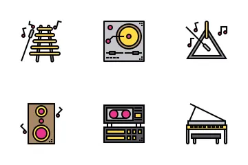 Música Paquete de Iconos