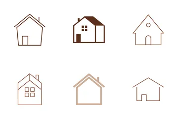 Linear House Icons Icon Pack