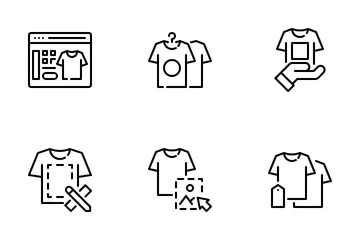 Linley: Impresión de camisas Paquete de Iconos