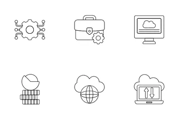 L'intelligence d'entreprise Pack d'Icônes