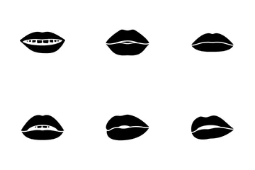 Lips Patch Collection Icon Pack
