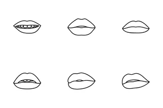 Lips Patch Collection