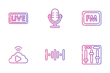 Listen To Radio Icon Pack
