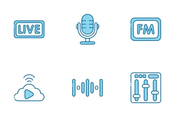 Listen To Radio Icon Pack