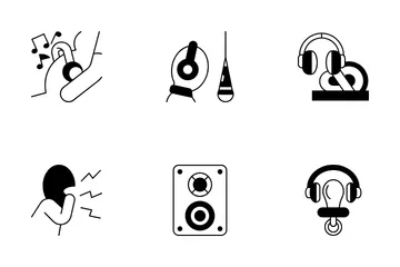 Listening Icon Pack
