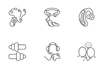 Listening Icon Pack
