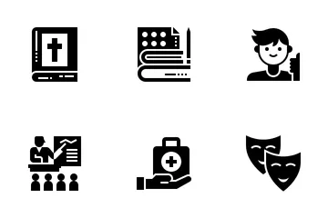 Literary Genres Icon Pack