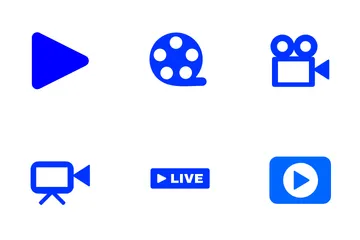 Live Streaming Icon Pack