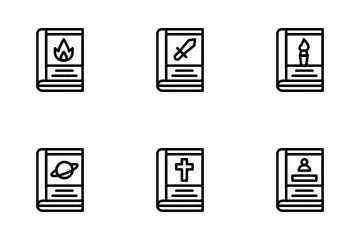 Livres Pack d'Icônes
