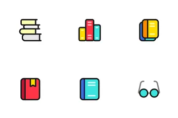 Livres et lecture Icon Pack