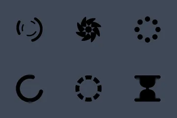 Loading-spinners Icon Pack