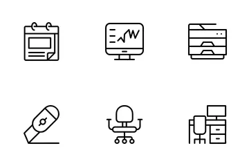 Ambiente de trabalho Pacote de Ícones