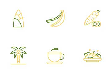 Local Harvest And Produce Indonesia Icon Pack