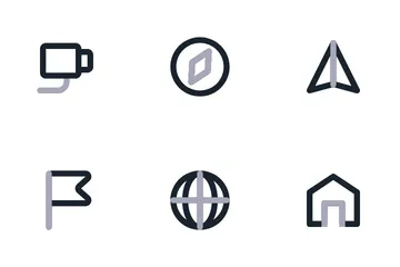 Location And Map Icon Pack