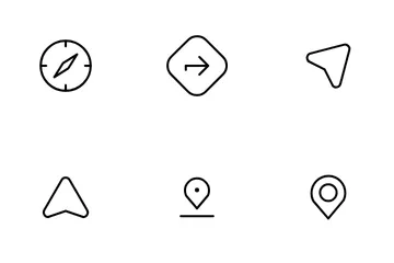 Location And Map Icon Pack