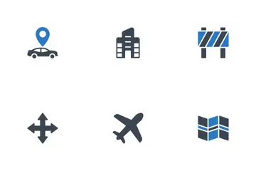 Location And Map Icon Pack