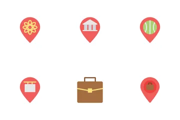 Location And Maps Icon Pack