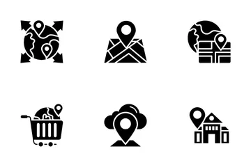 Location And Navigation Icon Pack