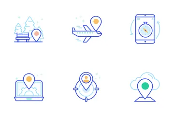 Location And Navigation Icon Pack