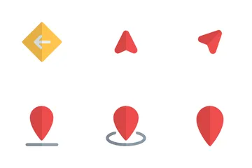Location & Map Icon Pack