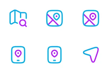 Location & Maps Icon Pack