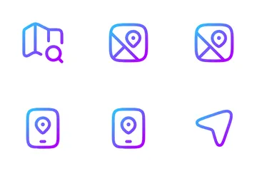 Location & Maps Icon Pack