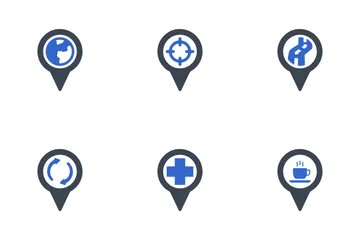 Location Pin Icon Pack