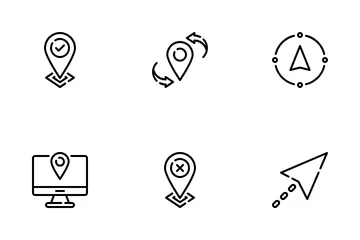 Location Pin Icon Pack