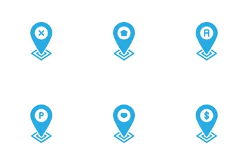 Location Pin Icon Pack