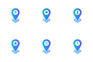 Location Pin Icon Pack