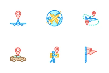 Location Pin Map Place Point Icon Pack