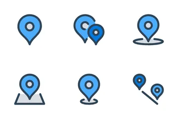 Location Pins Vol-1 Icon Pack