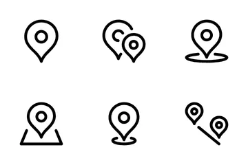 Location Pins Vol-1 Icon Pack