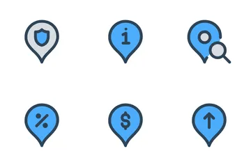 Location Pins Vol-2 Icon Pack