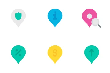 Location Pins Vol-2 Icon Pack