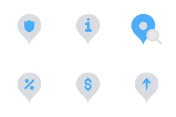 Location Pins Vol-2 Icon Pack