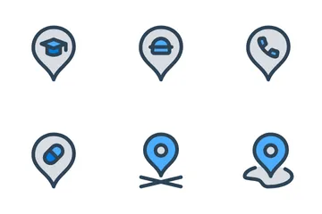 Location Pins Vol-3 Icon Pack