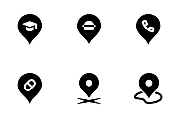 Location Pins Vol-3 Icon Pack