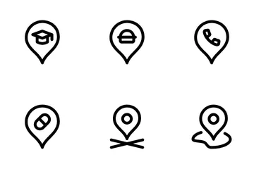 Location Pins Vol-3 Icon Pack