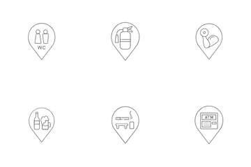 Location Pointer Icon Pack