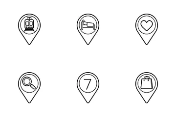 Location Pointer Icon Pack