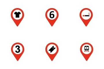 Location Pointers Icon Pack