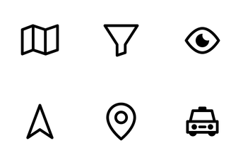 Location Themed Icon Pack