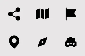 Location Themed Icon Pack