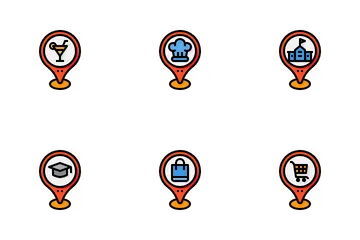 Locations Icon Pack