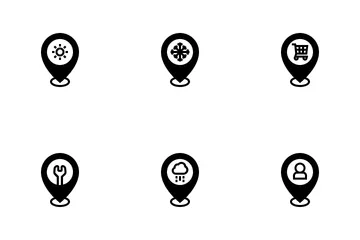 Locations & Spots Icon Pack