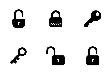 Lock And Key Icon Pack Icon Pack