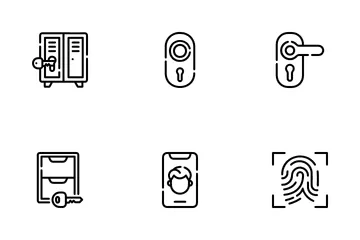 Lock And Keys Icon Pack