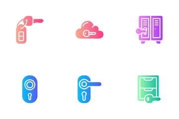 Lock And Keys Icon Pack